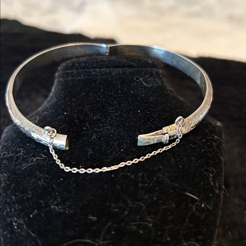 Source Unknown Engraved Safety Bangle Bracelet - … - image 4